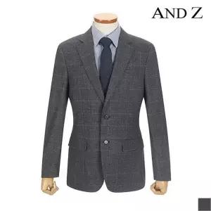 [지오지아][앤드지] 그레이 멜란지 글렌 체크 패턴 정장자켓 (BZZ3SB1107)
