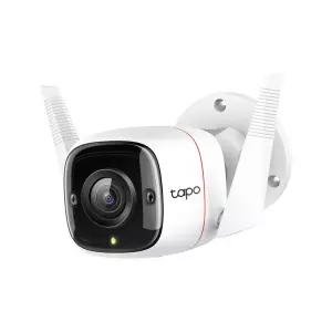 티피링크 Tapo C320WS 400만화소 고정형 실외 방수 풀컬러 매장용 카메라 가정용CCTV
