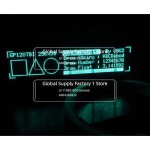 GP1287BI AI VFD256x50 진공형 형광 디스플레이 모듈 산업용 장비용 VFD 도트 매트릭스 화면