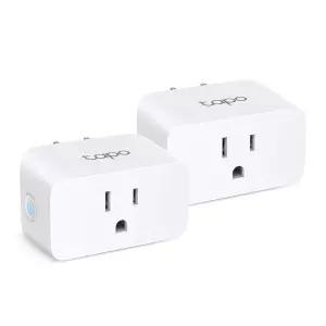 TP-Link 타포 스마트 플러그 미니 매터 호환 알렉사 구글 홈 및 삼성 스마트싱스 에너지 모니터링 15A UL
