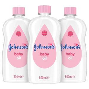 JOHNSONS Baby Oil Multipack 존슨즈 베이비 오일 멀티팩 500ml X 3 1 세트