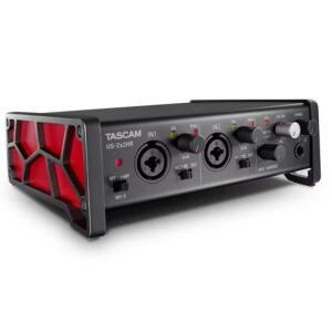 Tascam us-2x2 HR 고해상도 다기능 USB 오디오 인터페이스 2 in/2 out MIDI IOS 사운드 카드
