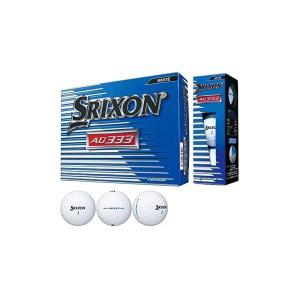 DUNLOP(던롭) 골프볼 SRIXON AD333 2018년 모델 1다스(12개입) 화이트