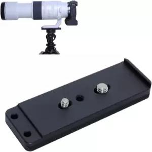 iShoot CNC 메탈 아카-스위스 호환 카메라 퀵 릴리스 플레이트 캐논 RF 200-800mm F6.3-9 IS USM 삼각대