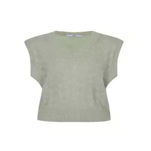 [르샵][르샵(LeShop)] 브이넥 크롭 케이블 조끼 (택가격 59000원)