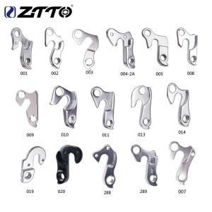 ZTTO 범용 MTB 도로 자전거 테일 후크 레이싱 사이클링 마운틴 프레임 기어 부품 나사가있는 합금 드롭 아