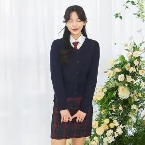 네이비교복 교복가디건 고등학교교복 교복조끼 교복몰 학생.