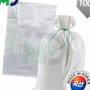 (올핀)국산 마대 20kg 100장 자루 포대 현장용 재활용 분리수거