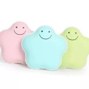 (올핀)충전식 USB 손난로 위플 스마일 별모양 그린