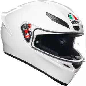 AGV K1 S 솔리드 글로스 풀페이스 모터사이클 레이싱 헬멧