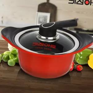 (다올)세라믹냄비 양수 16cm 찌개 전골 코팅 주물
