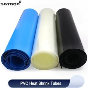 18650 배터리 랩 PVC 열 수축 튜브 팩 절연 필름 리튬 케이스 케이블 슬리브 폭 130mm ~ 600mm 1/5m