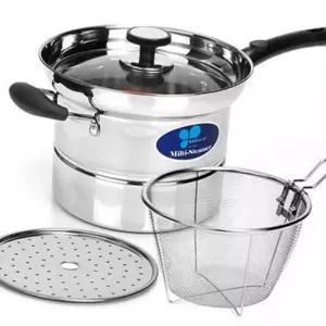 (다올)찜솥 냄비세트 18cm 키친아트 국수 찜기 찜냄비