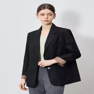 [오조크][오조크(OZOC)] 베이직 투버튼 정장 자켓 (택가격 199000원)
