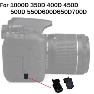 배터리 문짝 커버 포트 하단 베이스 고무 캐논 1000D 350D 400D 카메라 수리 부품 1개