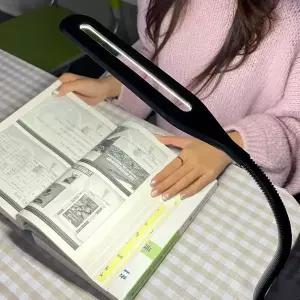 [하프클럽/셀럽하우스]집게 독서등 스탠드 블랙