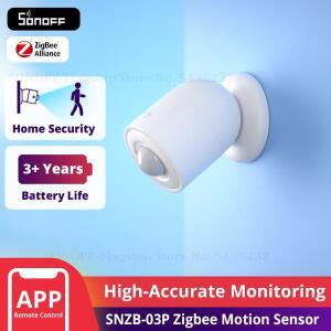 SONOFF SNZB-03P ZigBee  센서 스마트 라이트 감지 트리거 알람 eWeLink 앱을 통해 함께  Alexa Google