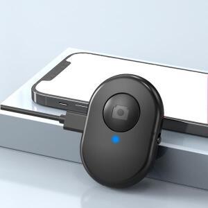 IOS 안드로이드용 충전식 블루투스 호환 셀프 타이머 셀카봉 셔터 릴리즈 무선 리모컨 버튼