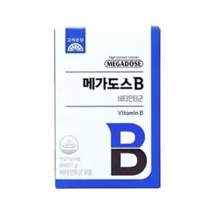 [하프클럽/기타]고려은단 메가도스B 비타민B 컴플렉스 6개월분 60정 x 3개
