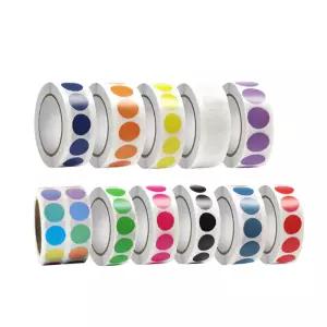 도트 칼라 롤 스티커 13mm 다꾸 다이어리 꾸미기 빈티지 데코
