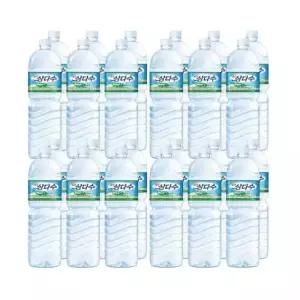 제주삼다수 미네랄 생수 청정수 랜덤라벨 2L 24개 GST MNS