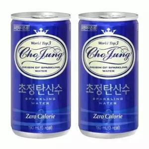 일화 초정탄산수 플레인 탄산수 캔음료 190ml 60캔 GST MNS