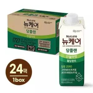뉴케어 당플랜 인절미맛 건강음료 200ml 24입 1박스 GST MNS