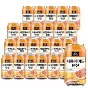 미닛메이드 탄산 자몽에이드 캔음료 355ml 24개 GST MNS