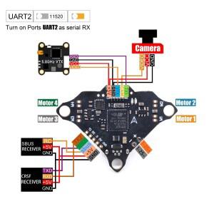 Angeltoy F4DC F4 비행 제어 브러싱 모터 INAV Betaflight 보드 기압계 쿼드콥터 RC 드론 FPV 레이싱