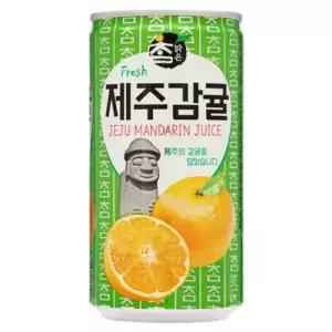 참맑은 제주감귤 175ml x 90캔 음료수 캔음료