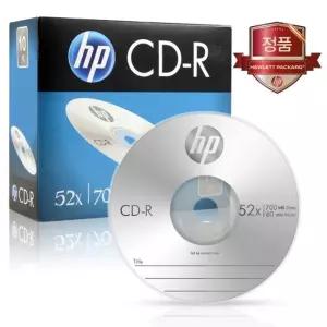 HP CD-R 52X 10PK 700MB 80min (10개입)