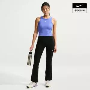 나이키 NIKE 여성 원 하이웨이스트 플레어 레깅스 IB9136-010 510919