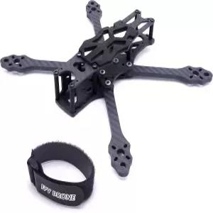 FPVDron 220mm FPV 레이싱 드론 프레임 5인치 탄소 섬유 쿼드콥터 키트 지원 DJI 에어 유닛