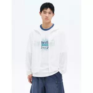 에잇세컨즈 메쉬 후드 화이트 5091441