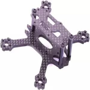 88mm 2인치 마이크로 카본 파이버 FPV 레이싱 드론 쿼드콥터 프레임 BETAFPV A01 울프후프 WT03 AKK BA3
