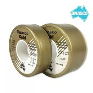Unasco 유나스코 골드 초고밀도 테프론 테이프 12.7mm [W785C40]
