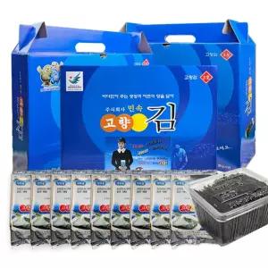 국내산 민속 고향김 3호 15gX30봉 선물세트 조미김 도시락김