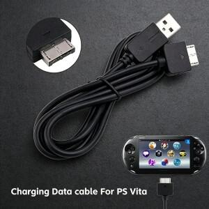 PS Vita 1000 PCH-1000 휴대용 게임 콘솔용 USB 충전 데이터 동기화 케이블 고속 전송 전원 교체