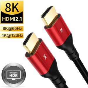 HDMI 2.1 케이블 3M/5M/1.5M/1M 8K 60Hz 초고속 플스호환 xbox호환 시리즈 X 플스호환 Pro용 4K 120Hz 코드