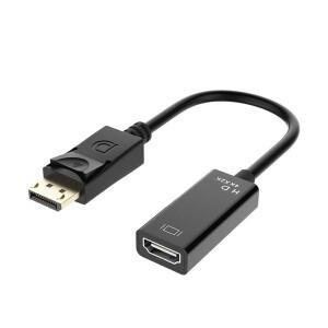 대형 DP HDMI 호환 컨버터 디스플레이 포트  수-암 케이블 스플리터  TV 모니터 프로젝터  비디오 오디오