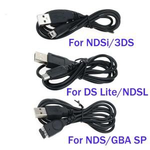 DS Lite 3DS  XL LL  GBA SP용 USB 데이터 충전 전원 케이블