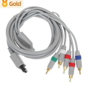 Nintendo호환 Wii호환용 1080P 컴포넌트 케이블 HDTV 오디오 비디오 AV 5RCA