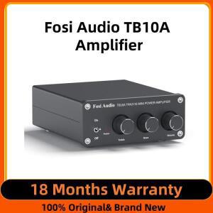 Fosi Audio TPA3116D2 스테레오 앰프 리시버 2채널  하이파이 파워 오디오  스피커용 베이스 트레블