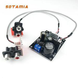 SOTAMIA MM 비닐 포노 프리 턴테이블 오디오 보드 단일 전원 공급 장치  시어터 Phonograp