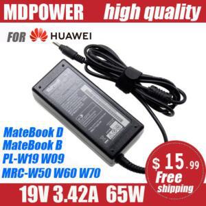 화웨이 MATEBOOK D MateBook B MRC-W50 PL-W19 노트북 AC 어댑터 충전기 전원 공급 장치 용 19V 3.42A 65W
