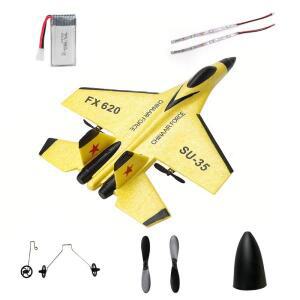 FX620 SU35 RC 비행기 예비 부품 액세서리 프로펠러 블레이드/랜딩 시트/배터리/충전기