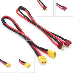 여성 Deans XT60/T 플러그-남성 커넥터 어댑터 14AWG 30CM 연장 케이블 리드 RC Lipo 배터리 용 Adapte