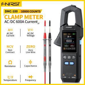 FNIRSI DMC-100 DC 전류 클램프 미터 카운트 디지털 멀티 600A 측정 USB 테스터 NCV 도구