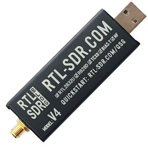 RTL-SDR 블로그 RTL SDR V4 R828D RTL2832U 1PPM TCXO SMA 소프트웨어 정의 라디오 (동글 전용)