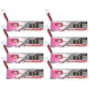 레이싱 드론 Tiny7 Beta75S Emax Snapper7 콥터용 GNB 1S 3.8V 450mAh 80C/160C LiPo 배터리